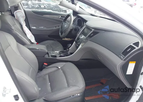 2015 Hyundai Sonata Hybrid Limited z USA, uszkodzony, nr VIN KMHEC4A40FA136889